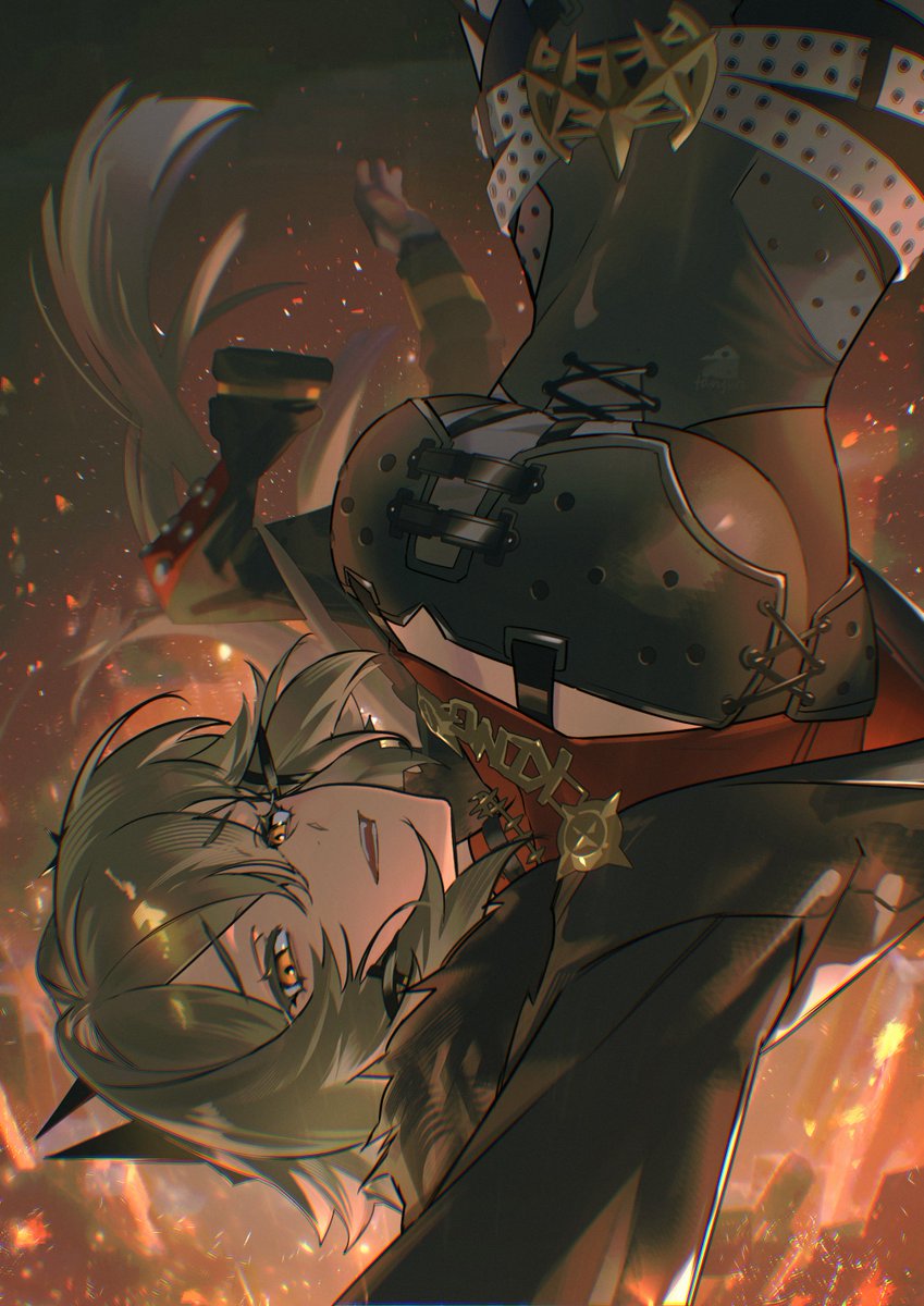 tanjwi_rat's tweet photo. 027 キング・シーザー #zzzero #ゼンゼロ
そんな顔するな。 https://t.co/aG2m79O5BI