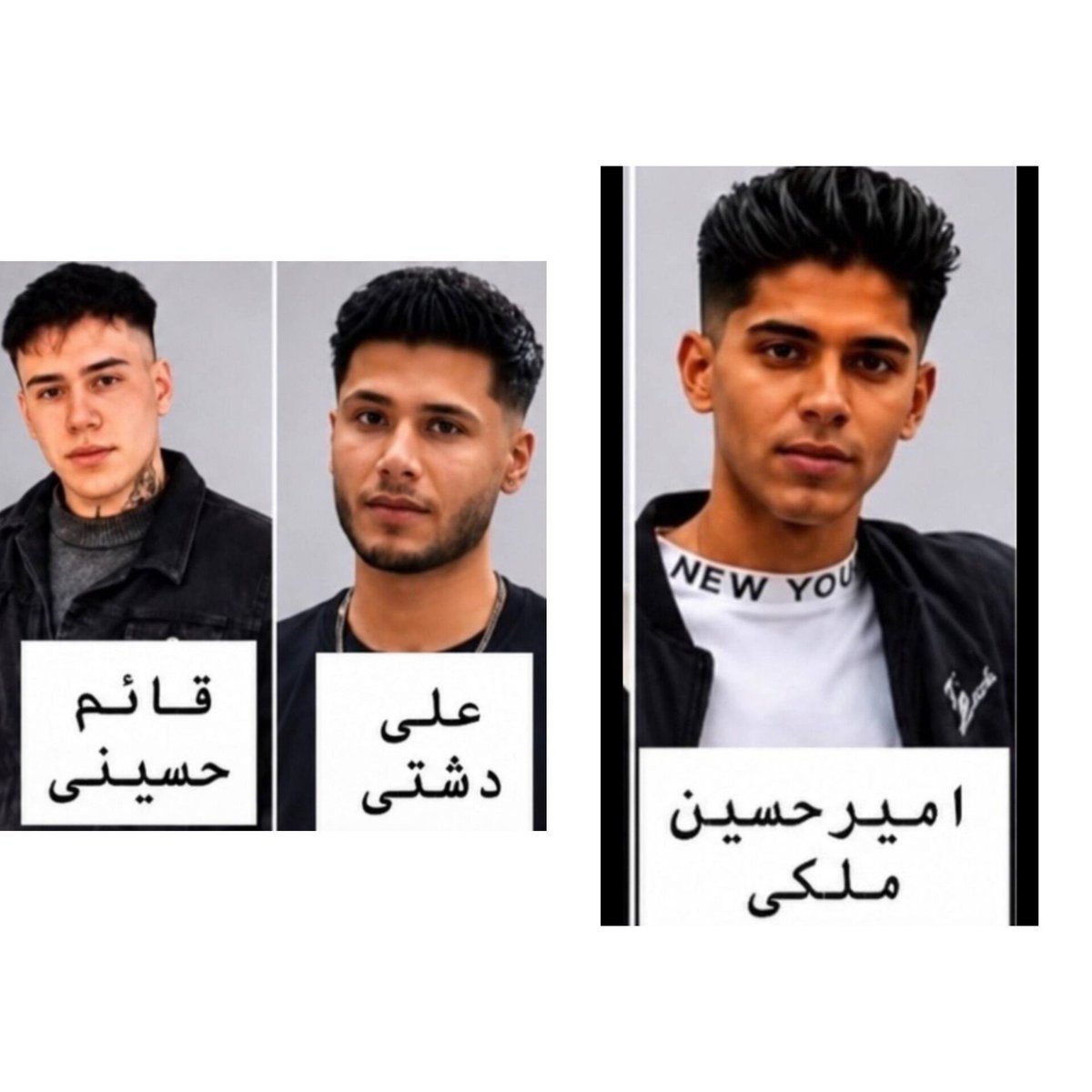 iqorww's tweet photo. 🚨 Ali Dashti, Amirhosein Maleki, and Ghaem Hosseini — three young protesters from Isfahan arrested on January 8, have been sentenced to death by the Islamic Republic’s courts.

Say their names. Stand against executions.

#AliDashti #AmirhoseinMaleki #GhaemHosseini
#IranProtests https://t.co/RP4Uas98oJ