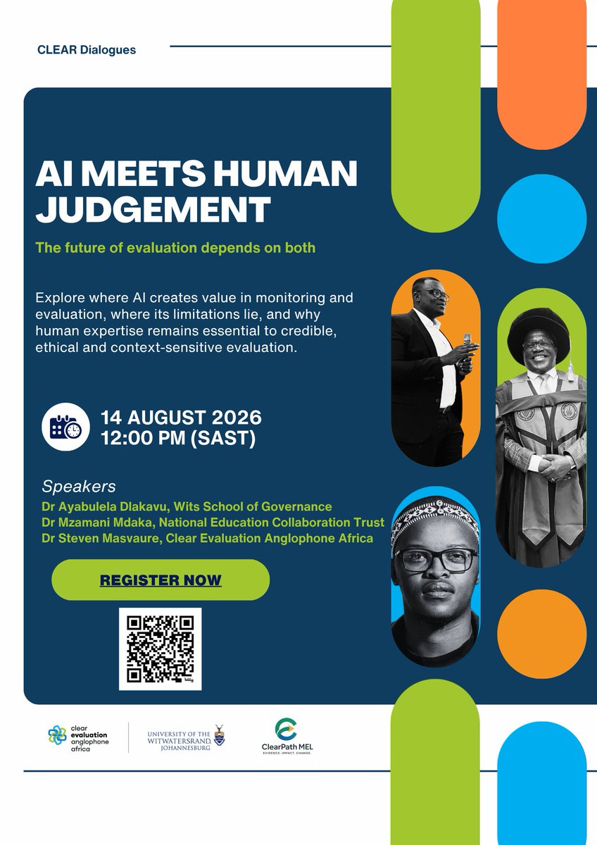 💡A critical question for Africa's evidence community as AI reshapes how we generate, synthesise and use evidence. We encourage #AEN members and evidence leaders to join this important conversation on responsible AI for evidence-informed decision-making.