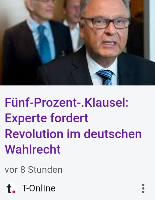 MixeDKD's tweet photo. Gekaufter Experte?

Kaum wird die 5% Hürde für die SPD zum Problem zu werden, kommt einer um die Ecke und findet die Regelung doof

Diese gekauften Clowns nerven langsam https://t.co/4ylvKRV3IC