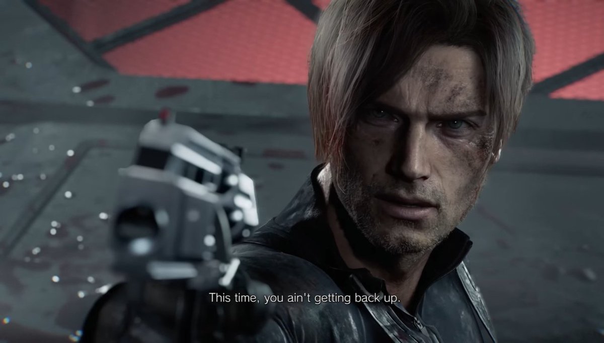 LeonRequiem9's tweet photo. BOUNS: 
Director Nakanishi said that in Requiem we will put "Leon at his absolute limit"..... But in the game there is no villain that Leon struggled with and killed them all without a big challenge to him. 

Zeno was the only villain who would actually push Leon to his limits. https://t.co/Wzx8f1WoGX