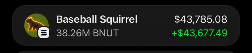 Alpha_calls100's tweet photo. $BNUT Is printing massively on my Alpha telegram group 🏆🚀

If you’re in my  tg group your copy trade would have been on same profit as I am.

Ca; H3GtwGSrYRVqp7dtjkaDfjE2inydLkHwFkFJSPzrpump https://t.co/CXNqyJDQXD