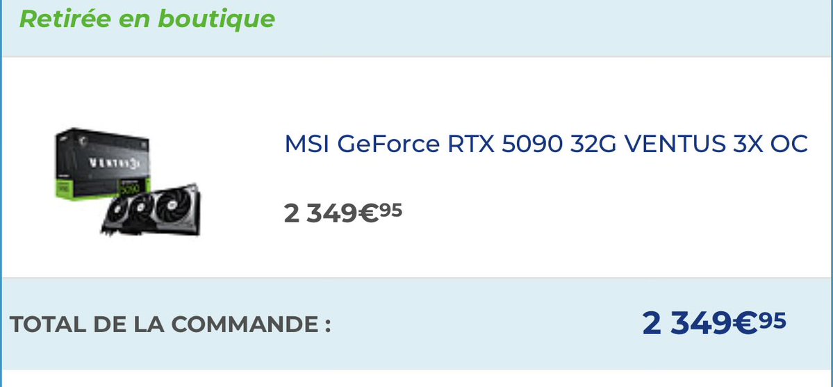 Tsubasa_403's tweet photo. Il n’y a pas meilleur investissement 🥲

+117,02% (+2 750€) en 1 an

#NVIDIA #RTX #RTX5090 https://t.co/s0aNcTKIXo