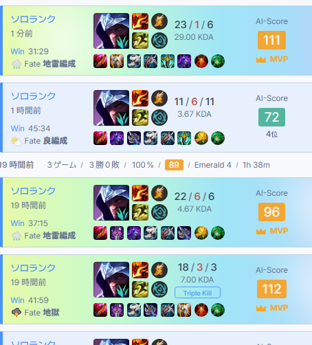 kat62634057's tweet photo. 相変わらず味方運終わり散らかしてるけど、無理やりキャリーして勝ててるな https://t.co/1NSIs3dWDX