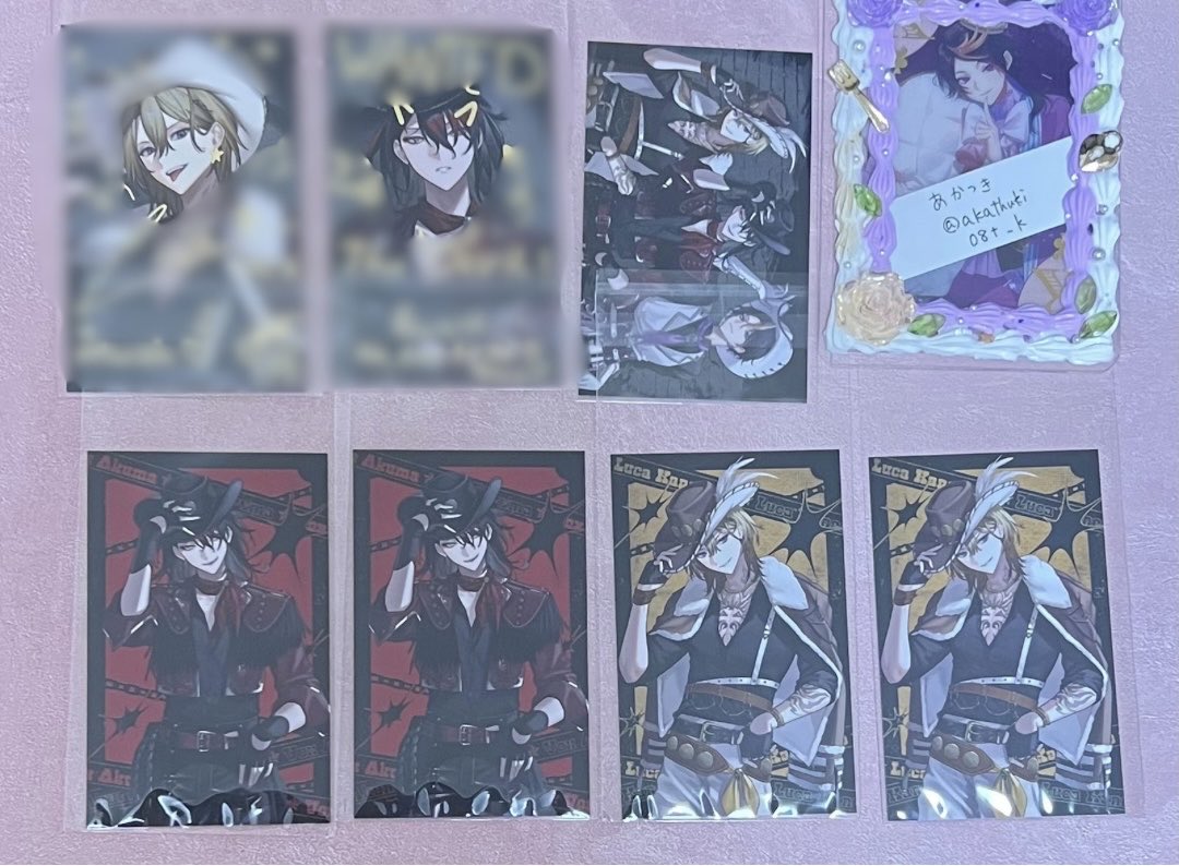 akathuki08t's tweet photo. 【交換】にじさんじ NIJISANJI EN  WILD WEST カード
譲）画像1枚目 ※Rはぼかしを入れている2枚となります
求）NのIDカードの方

郵送
鍵アカウントでのお取引を希望しております
Rは希望数集まっているため、R1⇔N2の交換で探しています
#aktk取引 https://t.co/UOlqqOsO1F