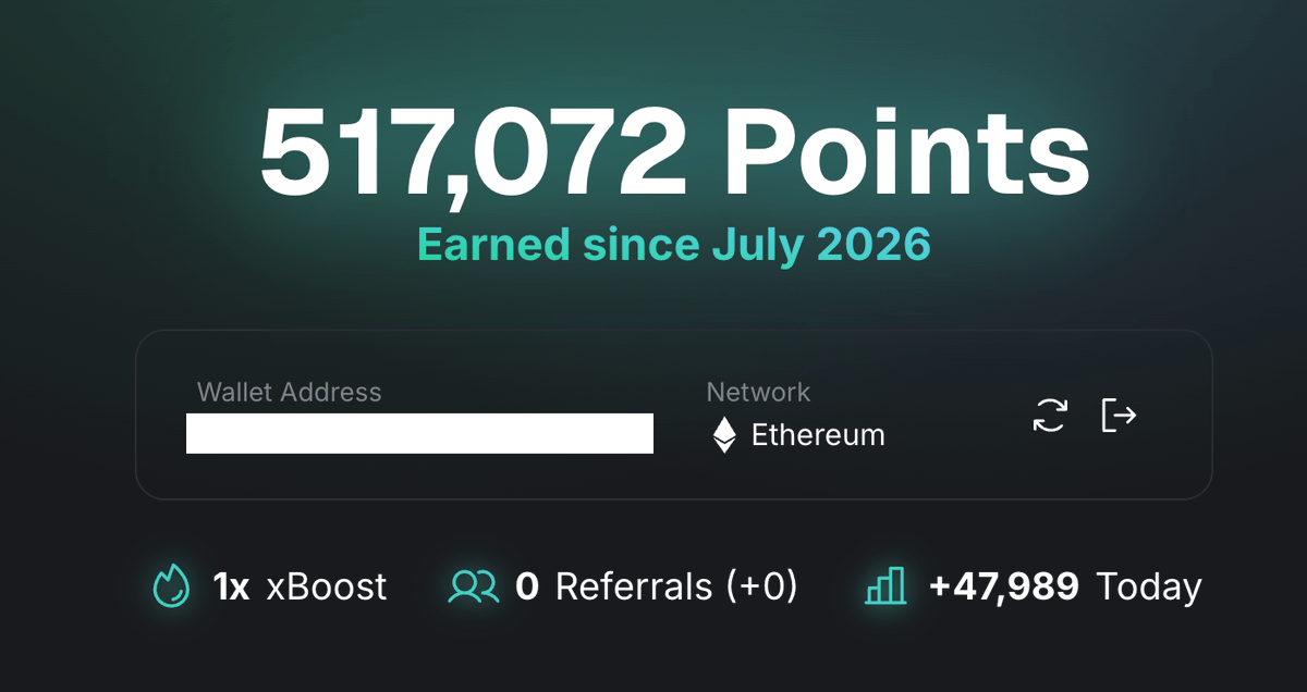 Ryuzaki_SEI's tweet photo. finally hit 500k points in @xStocksFi

> bought the $500 worth of YT STRCx on pendle
> getting 47k points daily
> xstocks tvl crossed $591M

10m points is highest role in discord and that's my target, each million points going to be worth $2000 ( assuming $500m fdv launch and 10% airdrop supply )

i entered bit late compared the points are getting from march but still enough time to get 10m points minimum

join now if you have not joined yet - https://t.co/qn1KZKGRP3 ( 20% flat point boost on this code )

pendle yt i bought : https://t.co/6OhTCjP4UE

this yt is going to be matured in 27 days so buy atleast $50 worth of it and start getting some points now

full guide about the points valuation i am going to post in few days and will share my experience

keep farming airdrops