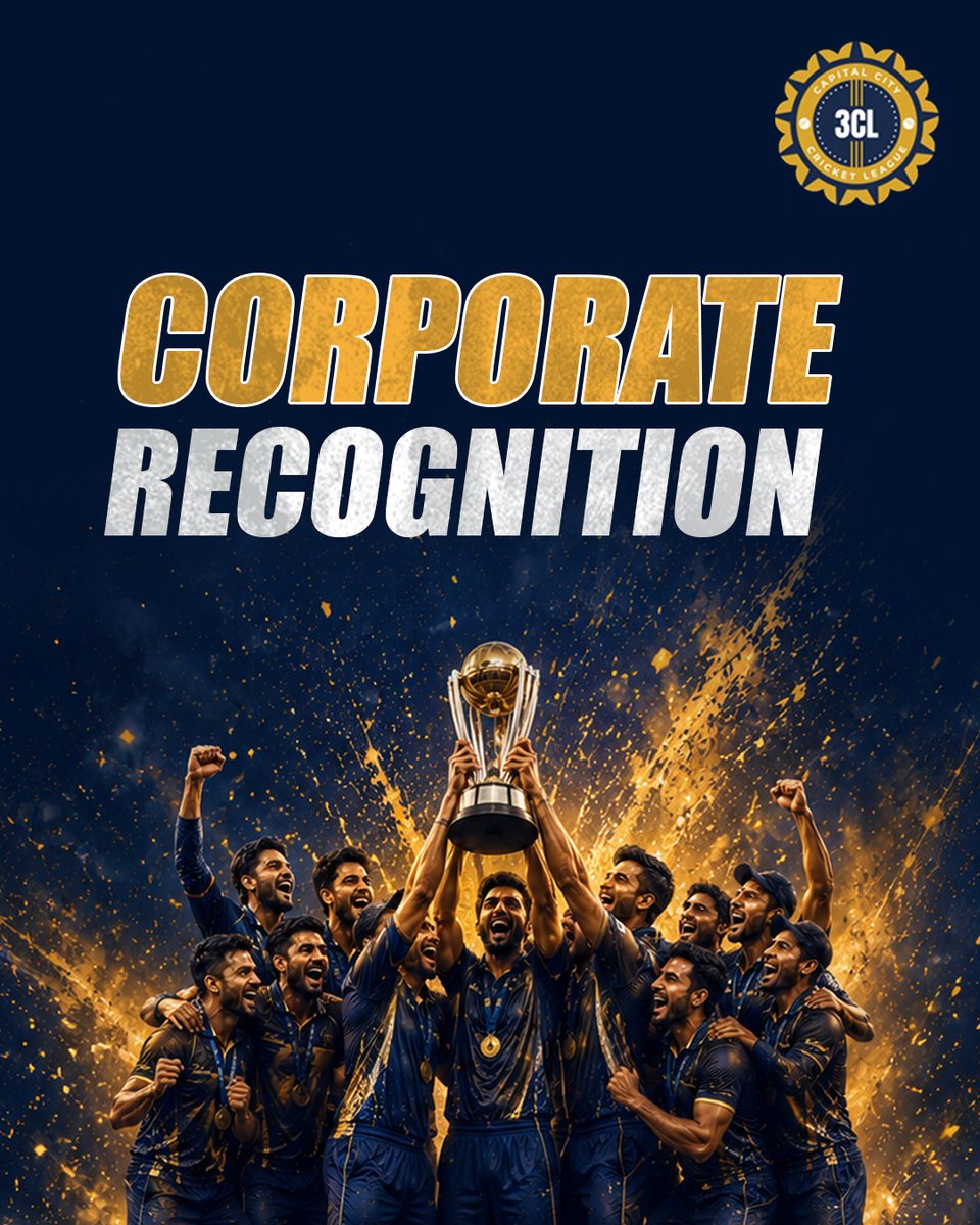 3cltournament's tweet photo. Beyond the workplace, stronger connections are built.
 3CL – Capital City Cricket League brings corporate teams together to compete, connect, and create lasting memories.
#3CL #CapitalCityCricketLeague #CorporateCricket #Networking #EmployeeEngagement #ElixrLabs #TeamElixr https://t.co/vJMUMJ0qDH