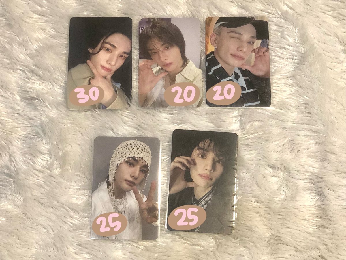 hjsjmails's tweet photo. wts want to sell 

★ hyunjin han seungmin i.n ★

✦ dom cirebon 
✦ price exc pack adm 
✦ splitpay or full co 

tags skz stray kids photocard noeasy maxident 5-star rock star giant ate hop do it dominate https://t.co/Pfx4OhYIWX