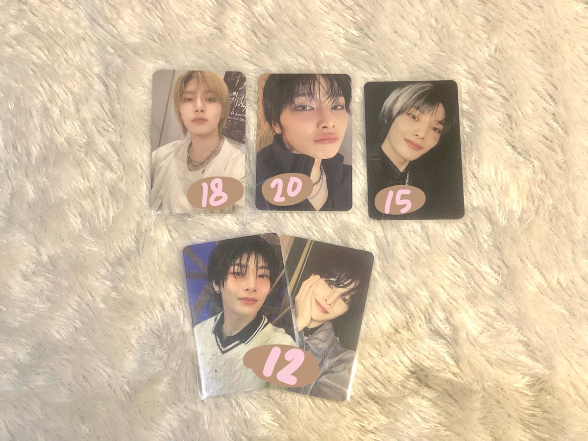 hjsjmails's tweet photo. wts want to sell 

★ hyunjin han seungmin i.n ★

✦ dom cirebon 
✦ price exc pack adm 
✦ splitpay or full co 

tags skz stray kids photocard noeasy maxident 5-star rock star giant ate hop do it dominate https://t.co/Pfx4OhYIWX