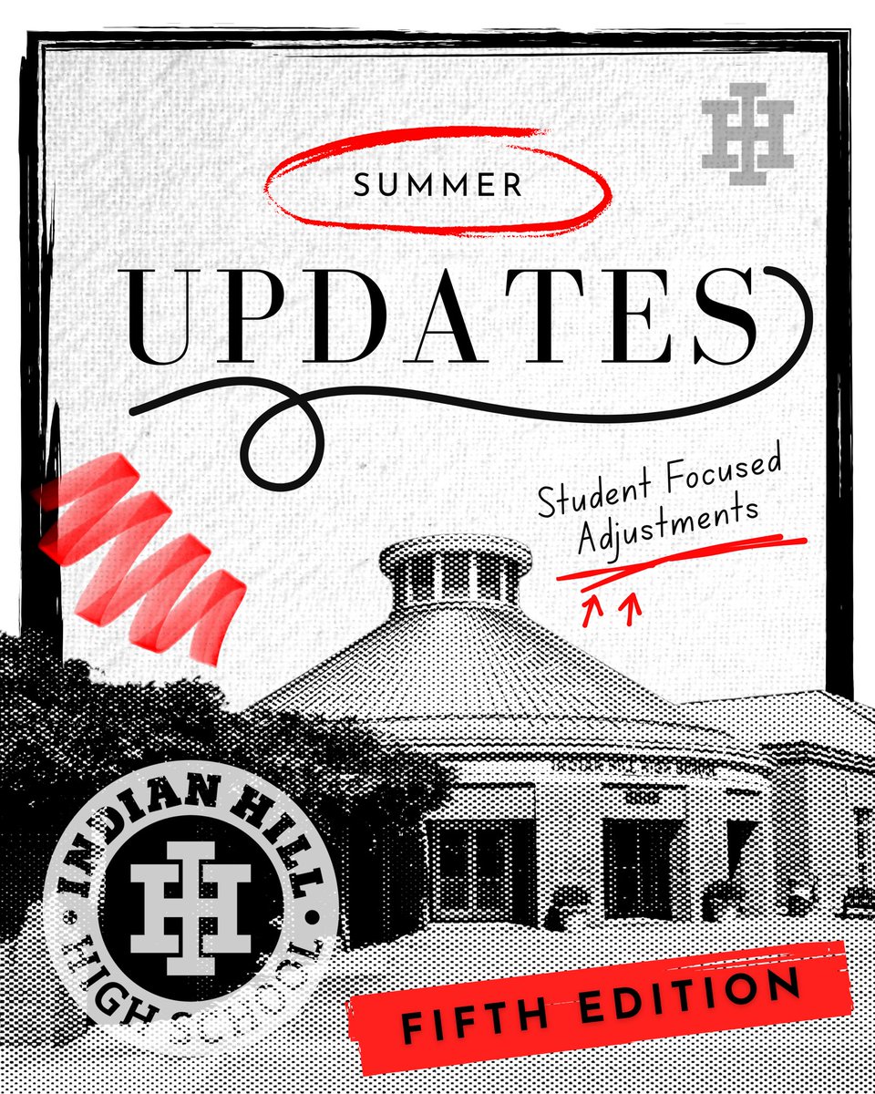 indianhillhs's tweet photo. Study Hall is being reimagined for the 2026-2027 school year in a big way. Students will now have a choice in the environment they want to utilize each day during this assigned "free period" time. #ihpromise @IHSchools https://t.co/dBKXBrFTvq