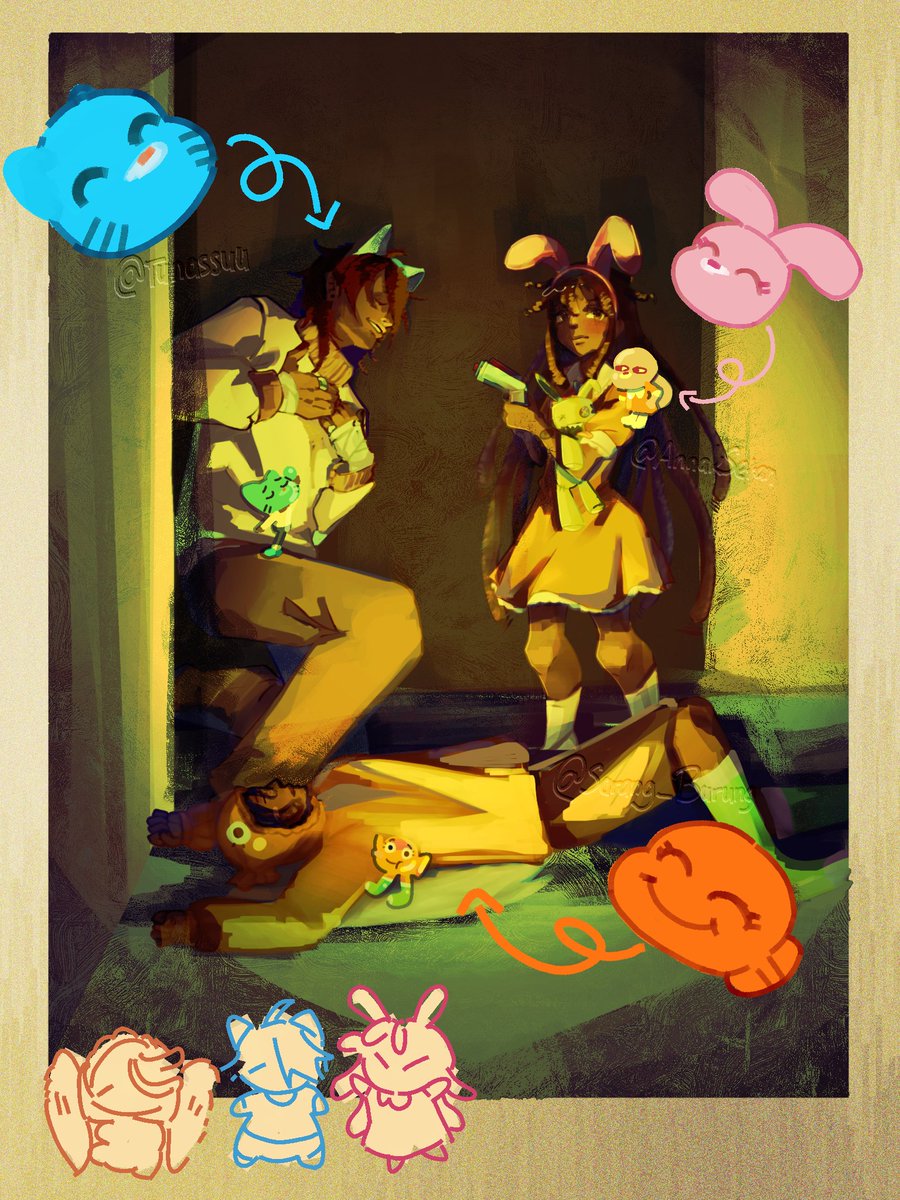 TunasThe2nd's tweet photo. i'm collabing with @Sarang_BurungXD and @mssmiley626 ! Hihi
#art https://t.co/4Kpz94FqpP
