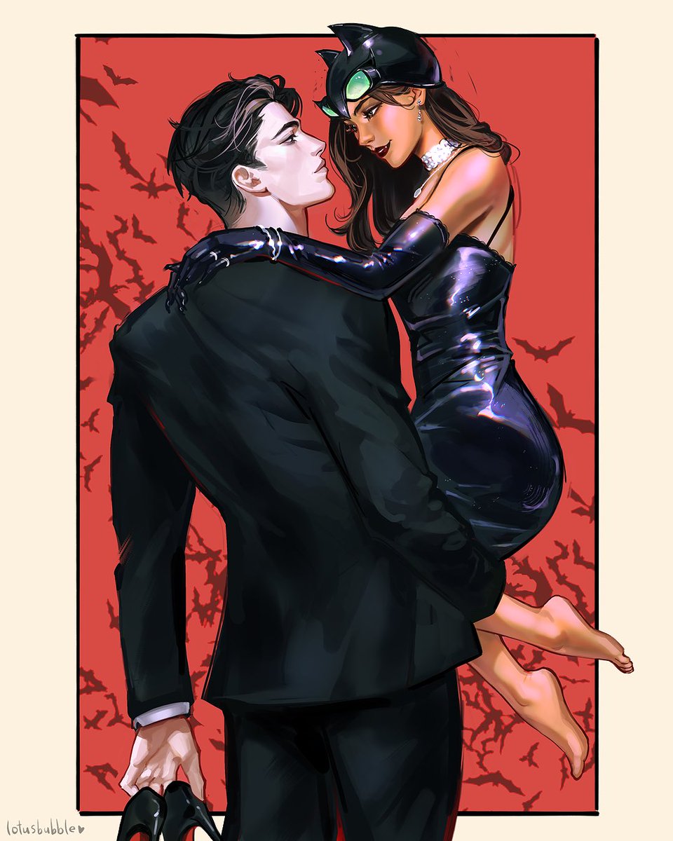 lotusbubbleart's tweet photo. Bat &amp; Cat 🖤 https://t.co/QNYT3zK35P