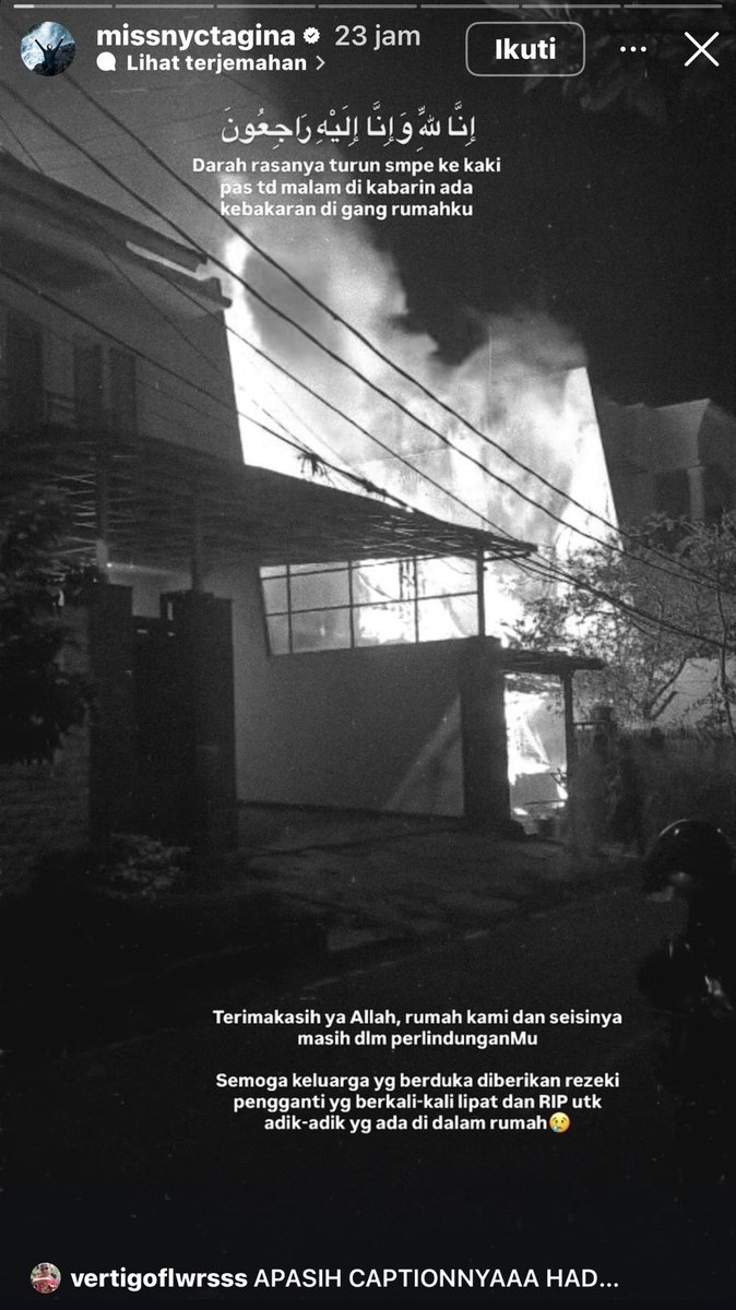 Hidupsebagai62's tweet photo. Miris banget captionnya :(

Seolah-olah ada rumah yg tidak dalam perlindungan Allah https://t.co/zJWSyRxheB