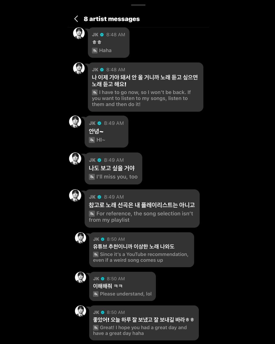 sawok_2min's tweet photo. 🐰: ผมต้องไปแล้วนะ วันนี้คงไม่กลับมาแล้ว ถ้าใครอยากฟังเพลงต่อ ก็ฟังกันต่อได้เลยนะ

🐰: บ๊ายบาย~

🐰: ผมก็คิดถึงทุกคนเหมือนกัน

🐰: อ้อ แล้วก็ขอบอกไว้ก่อนนะ เพลงที่เปิดไม่ได้มาจากเพลย์ลิสต์ของผมเอง

🐰: มันเป็นแค่เพลงที่ YouTube แนะนำมา เพราะงั้นถ้ามีเพลงแปลก ๆ เปิดขึ้นมาก็...

🐰: ขอให้ทุกคนเข้าใจด้วยนะ ฮ่า ๆ

🐰: เอาล่ะ! หวังว่าวันนี้ทุกคนจะมีวันที่ดีนะ แล้วถ้าวันของใครยังไม่จบ ก็ขอให้ช่วงเวลาที่เหลือของวันนี้ผ่านไปด้วยดีเหมือนกัน ฮิฮิ