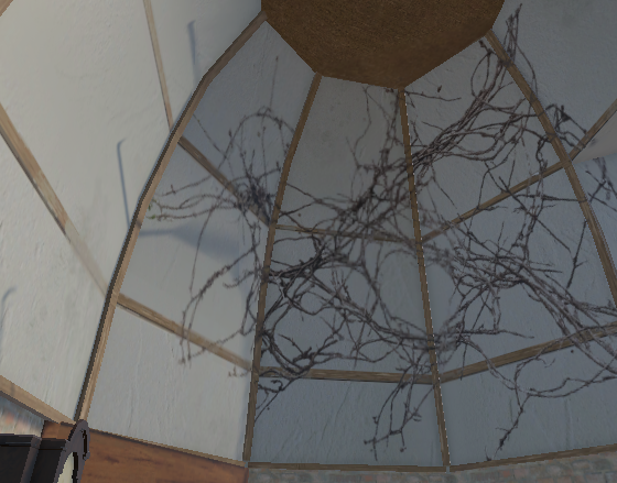 Amberllvv7's tweet photo. #3dcg AIにツタの透過画像を作ってもらってテクスチャに貼り付けてみた https://t.co/1Q1DhmZs6I