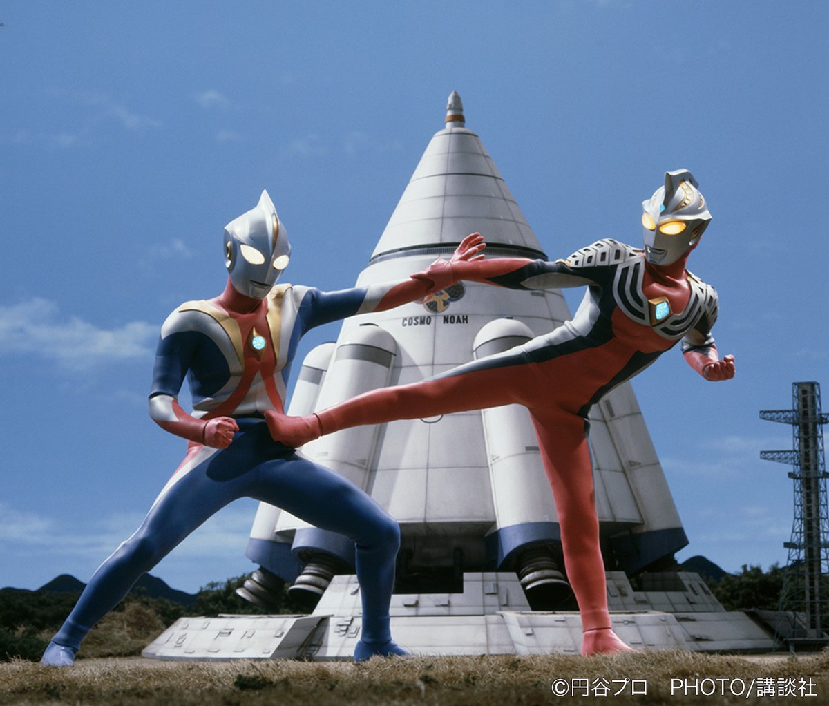 tele_maga's tweet photo. こんばんは。我が手帳によりますと、明日 #８月２日 は『ウルトラマンコスモスVSウルトラマンジャスティス THE FINAL BATTLE』の上映が開始された日です。怪獣たちと宇宙に旅立とうとするムサシの前に、謎のロボットが出現。さらに、絶対正義を貫くウルトラマンジャスティスも現れる。（2003年）#ウルトラ怪獣日和
https://t.co/W5FXGV4BWR