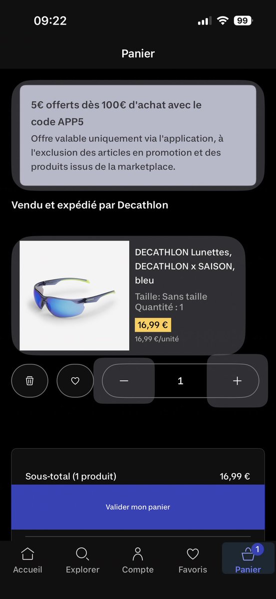 ptitval__'s tweet photo. @usersski @CaminoTV J’ai vu le lien sur safari qui m’a redirigé sur l’app perso https://t.co/kPq7GuyK9J