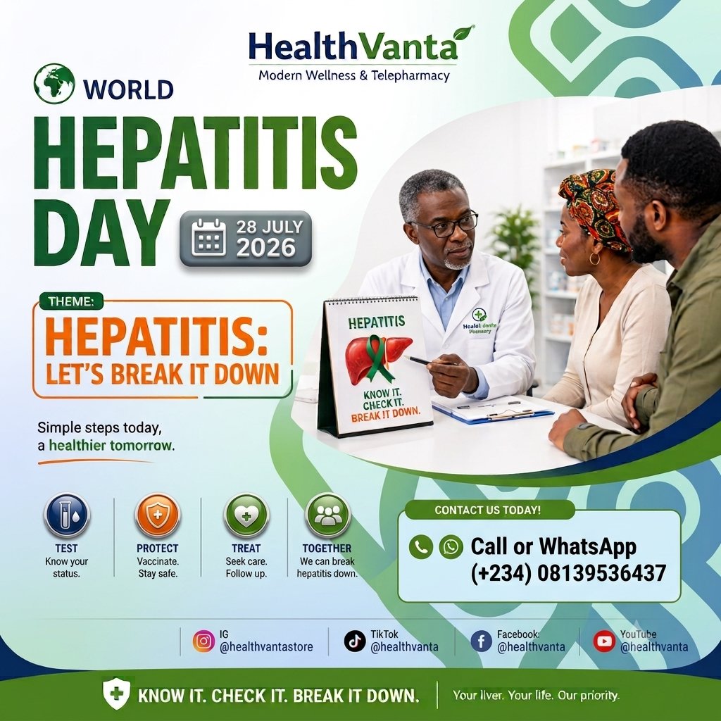 healthvanta's tweet photo. Your liver works hard for you every single day, let’s return the favor! Get screened, stay protected, and reach out to a HealthVanta pharmacist today. https://t.co/XxNAhWPPmd