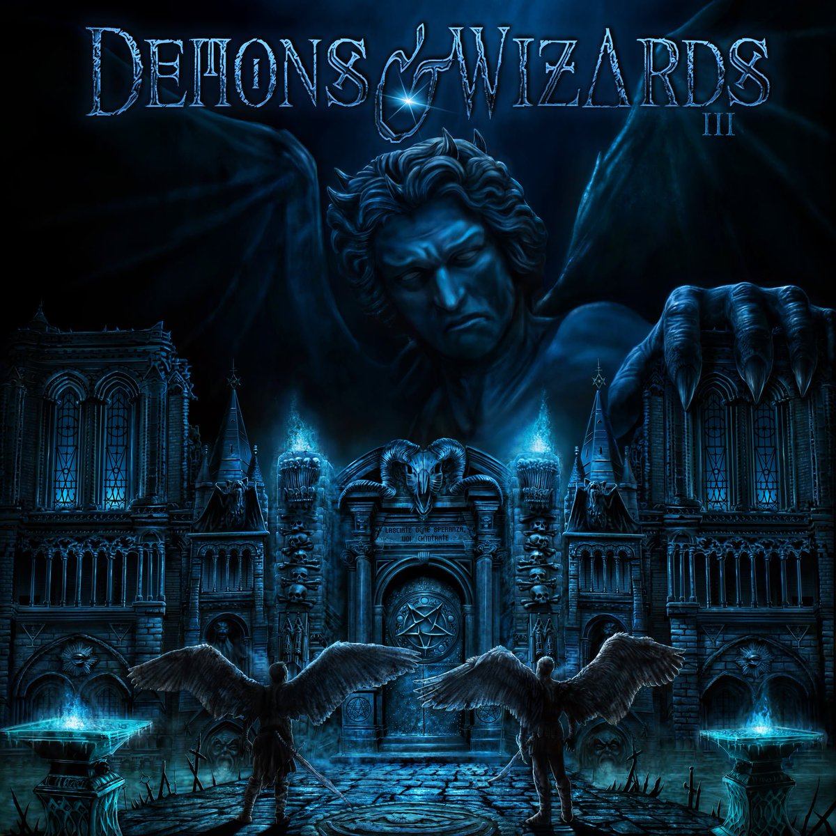 chaospoetscrewX's tweet photo. @HeavyMetalYetii I revisited this masterpiece and listen to the whole thing from start to finish.  Makes me wish for a Demons And Wizards 4 despite knowing that's never going to happen. https://t.co/qm5eXkO4lm