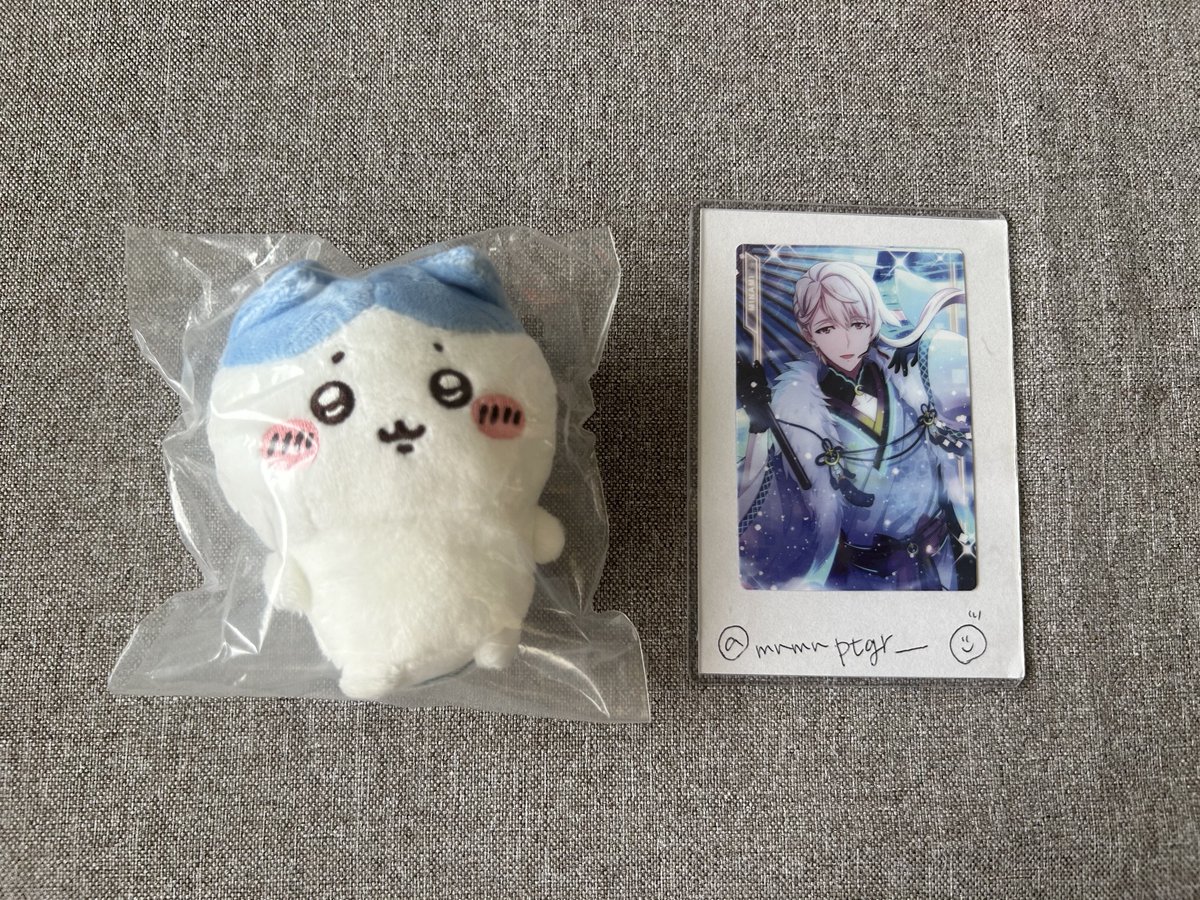 mnmnptgr___'s tweet photo. 【交換】ちいかわ おすわりぬいぐるみ①

譲）ハチワレ
求）くりまんじゅう

▶︎都内お手渡しor郵送交換

検索からでもお気軽にお声がけください🙇🏻 https://t.co/AoB9FaVHdy