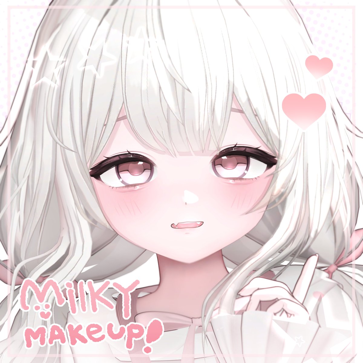 New_ovo_'s tweet photo. 🥛ʚ 輝夜/kaguya ɞ Milky make up &amp; eye texture ͙ᐟ🥛

ʚ RT &amp; follow ɞ 하신 분들 추첨하여 3명에게 이 텍스쳐를 드립니다!  잘 부탁드립니다!    

ʚ RT &amp; follow ɞ された方を抽選して3名様にこのテクスチャーをプレゼントします！ よろしくお願いします！

ʚ Booth ɞ
https://t.co/omxkGAIYac https://t.co/XtIPQu8MYG
