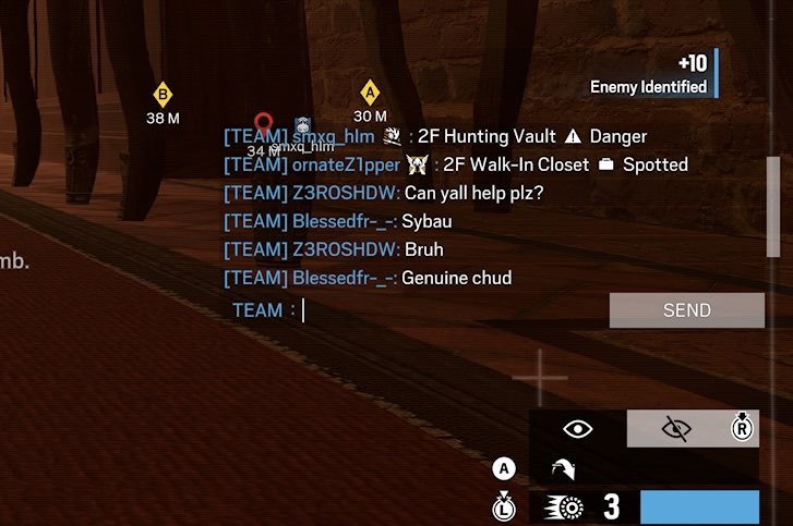 Z3ROSHDW's tweet photo. I love Rainbow Six Siege 😒 https://t.co/XlcZVW4Nf1