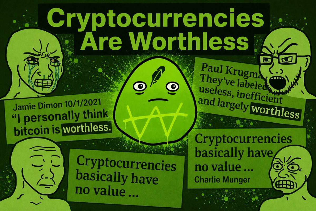 worthlesscoinrh's tweet photo. Gworthless https://t.co/2VQQRq67JQ
