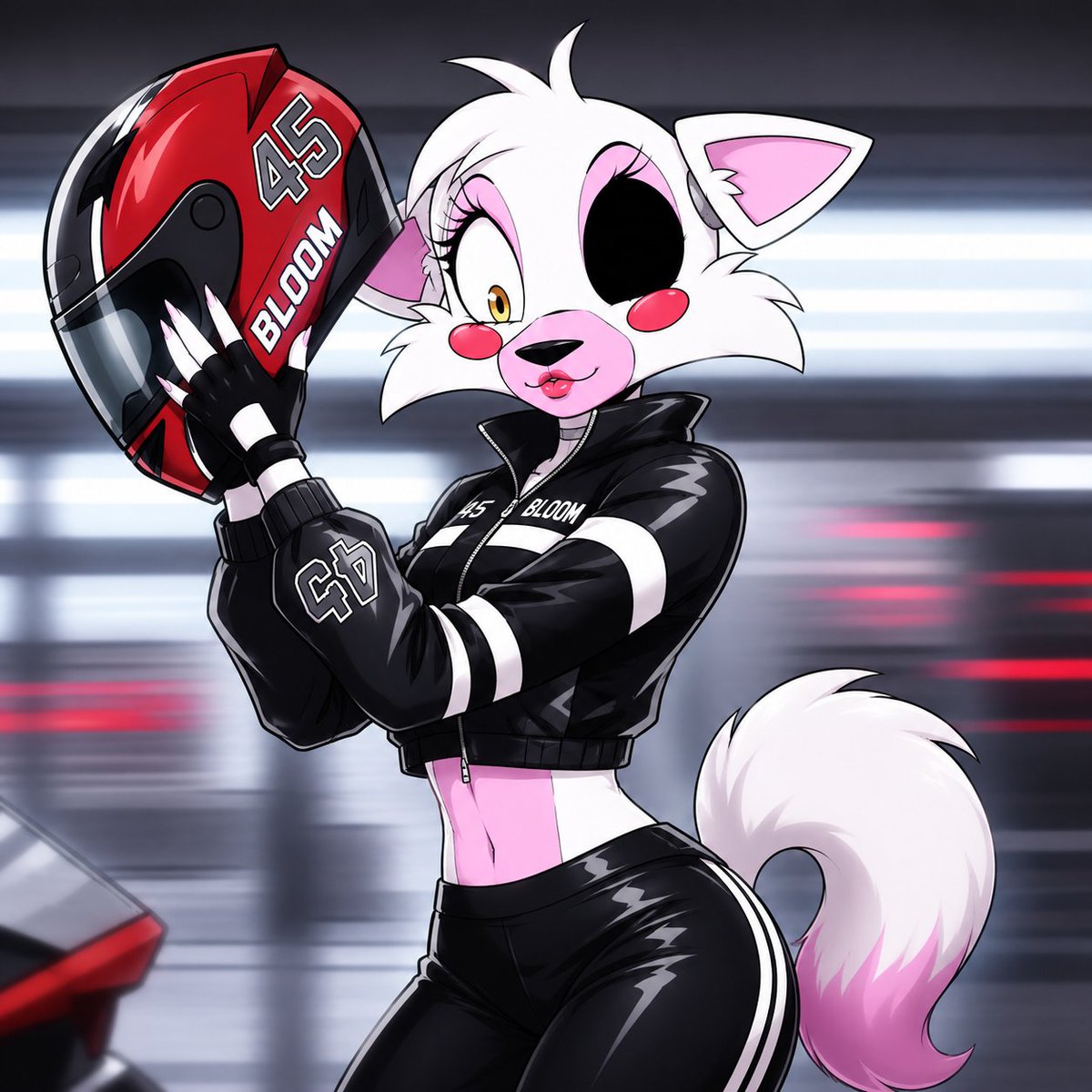 QueenMangleuwu's tweet photo. Ai Mangle in style Tony Crynight π«Ά #Mangle #Ai #Fnaf #Processing #MangleFnaf #TonyCrynight https://t.co/PAedCTSlIx