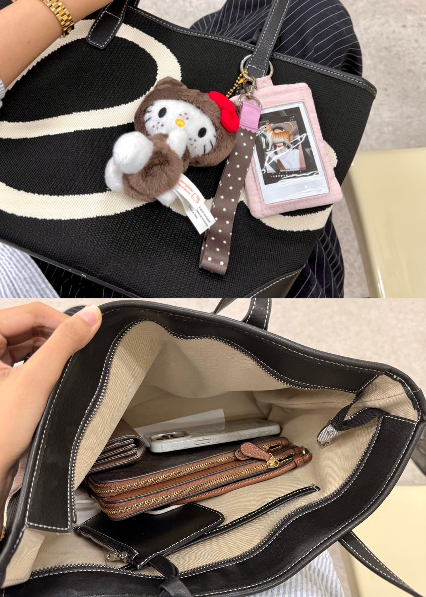itfeelstory's tweet photo. กระเป๋า tote bag ที่หยิบใช้บ่อยช่วงนี้ จุของได้เยอะ เหมาะกับคนที่ชอบแบกแต่ติดแฟ ยังดูเด๋ดูแพง ใส่ไอแพดได้ ขึ้นไหล่แล้วสวยมาก ในงบ 500 บัท🤌🏻 https://t.co/6BqwzzZSj6