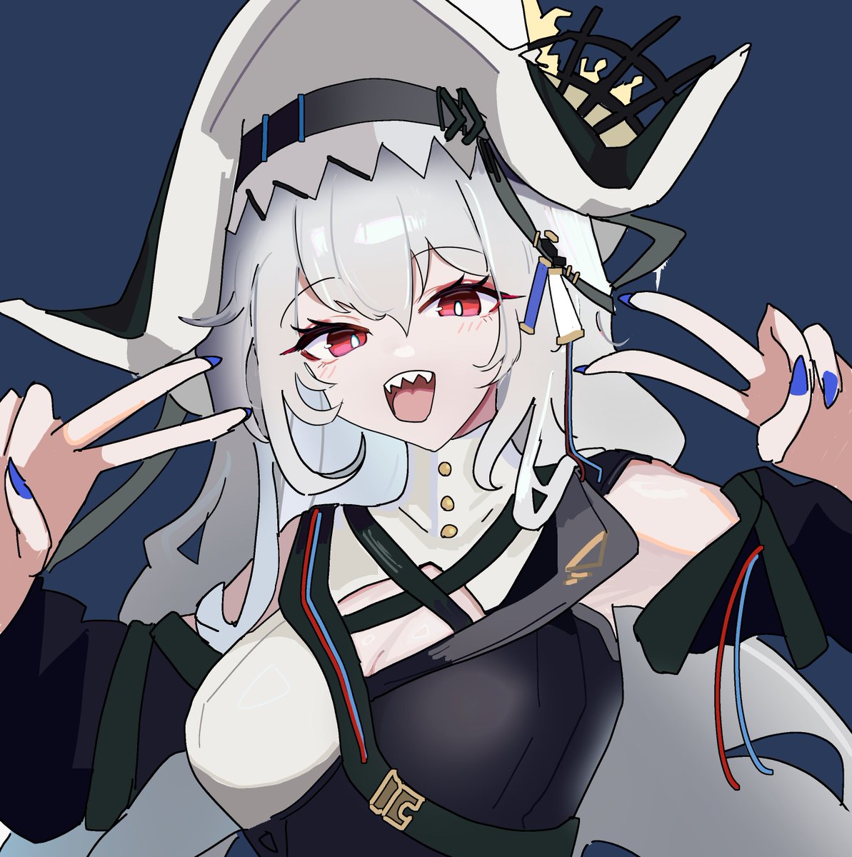Shimofumi's tweet photo. スペクターおたおめ🦈🎂！！！（遅刻） https://t.co/dqO98NYirJ