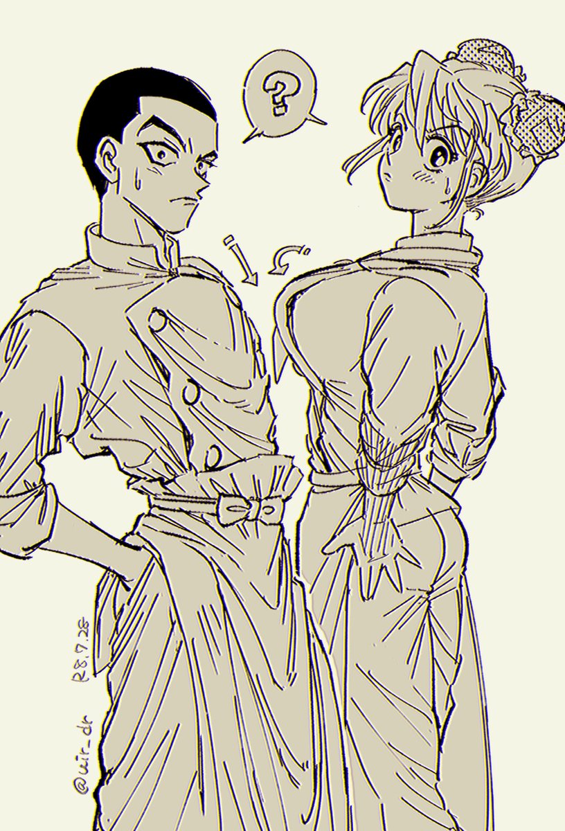 uir_dr's tweet photo. キリコ対ジャン(一番でかいのは大谷) https://t.co/WnPzTRGaHf