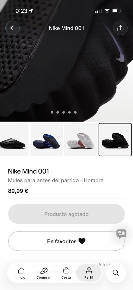 Alvaro__GP's tweet photo. Es una puta vergüenza @Nike que en menos de 20 minutos se agote todo el stock  de un producto que sabéis que tiene éxito después de su lanzamiento y tras la espera de meses para su relanzamiento ¿ Vais a hacer algo para evitar la reventa? Supongo que los clientes os damos igual https://t.co/koaqwhvu3i