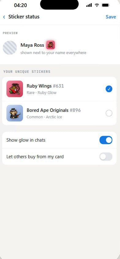 CryptoRikert's tweet photo. Sorry @durov, but I showed this alpha.
#MTONGA #MSGA #NFTSTICKERS #GRAM
Don't ask me where I found this (NDA). 👀
But if you look a little closer and think about it, you will understand what you need to do. https://t.co/zpWC7vPBV9