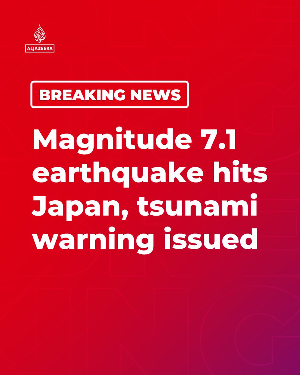 BREAKING: 7.1 Magnitude Earthquake Strikes Kumamoto, Tsunami Warning Issued