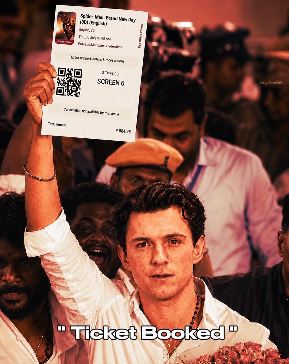 PrabhasVerseX's tweet photo. #spiderman 
#SpiderManBrandNewDay https://t.co/erXsyW1yBS
