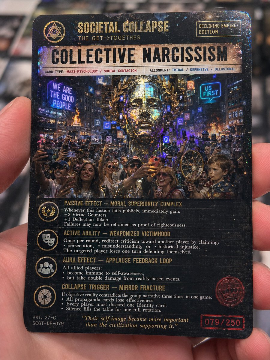 charliek038's tweet photo. #reposting these. 

Societal Collapse: The Get-Together 🎲🎲 https://t.co/PACPGapee9