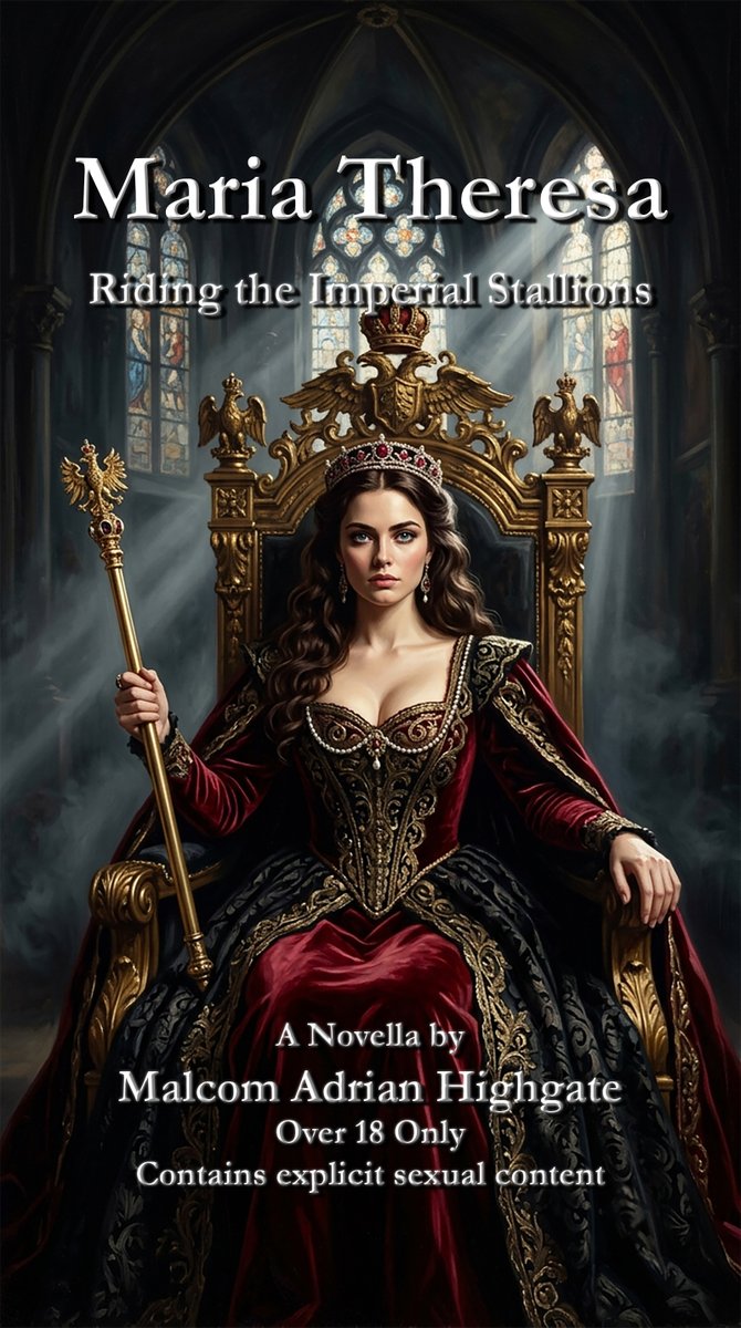 MalcomAHighgate's tweet photo. Almost 1,000 copies sold in just a few weeks.
I’m genuinely stunned and grateful.
To every single reader who picked up "Maria Theresa". Thank you. You’ve made this filthy little Habsburg fantasy far bigger than I ever expected.

🖤 https://t.co/hsEKfmKzDZ https://t.co/00WnZgbQgk