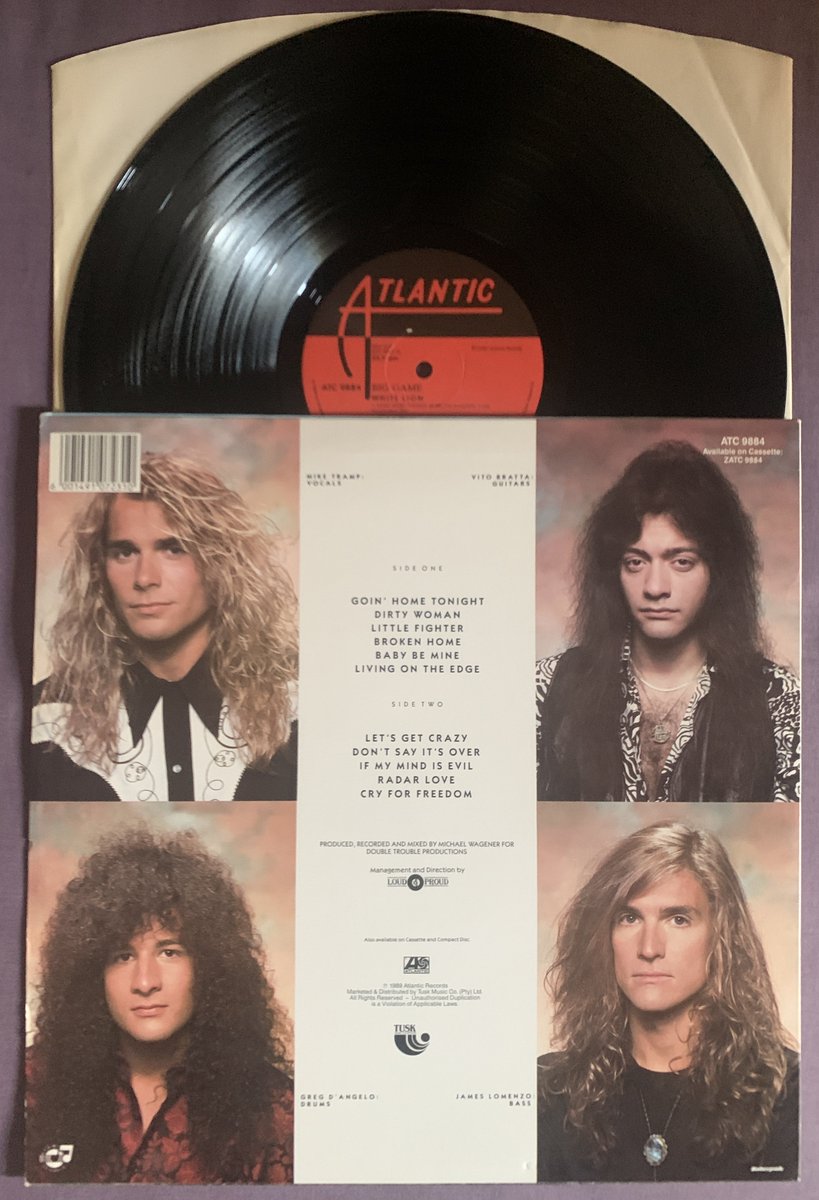 twist3dstrAight's tweet photo. ✌️૨σ૮ҡ & ૨σℓℓ ɱσσ∂ ƭσ∂αყ: 🤘
#NowPlaying 🎧
WHITE LION ~ Big Game
#rock #hardrock #music #vynil
Golden Earring cover Radar Love 🫀 https://t.co/JnY5tBvBSy