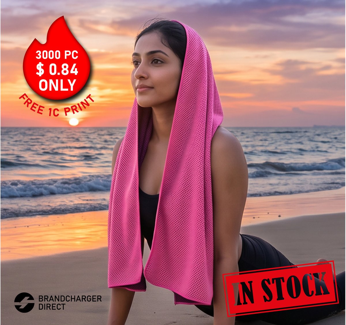 BrandchargerD's tweet photo. Beat the heat with the BD005 Cooling Towel! ❄️💦 Just add water for instant chill. Compact &amp; quick-drying. 📐 100x30cm.

💲 Price (incl. 1C Print):
250 pcs: $0.95 ea
3000 pcs: $0.84 ea

DM for bulk orders!

#CoolingTowel #StayCool #SummerDeals #PromoGear #WholesalePrices https://t.co/e2SqQD9aXO
