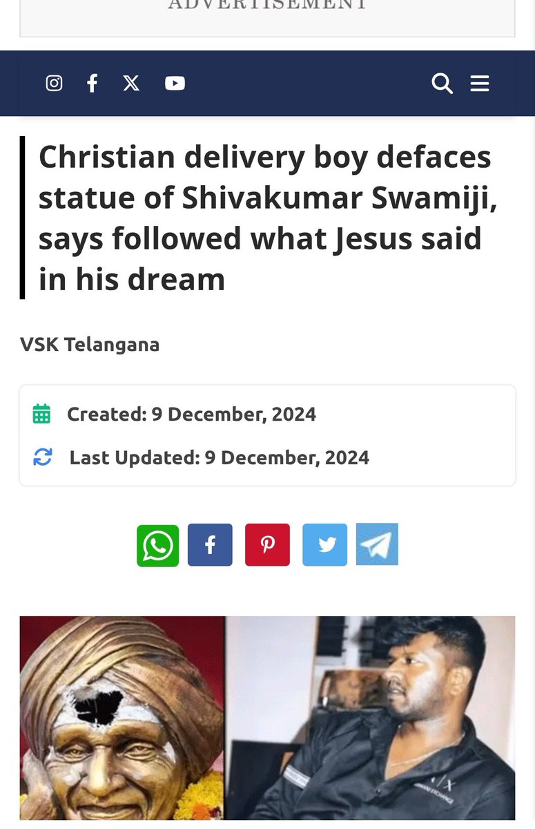 JsrsBengaluru's tweet photo. @rishibagree Why are Abrahamic religions fond of attacking others outside of their religion? https://t.co/e9YiD5UbMu