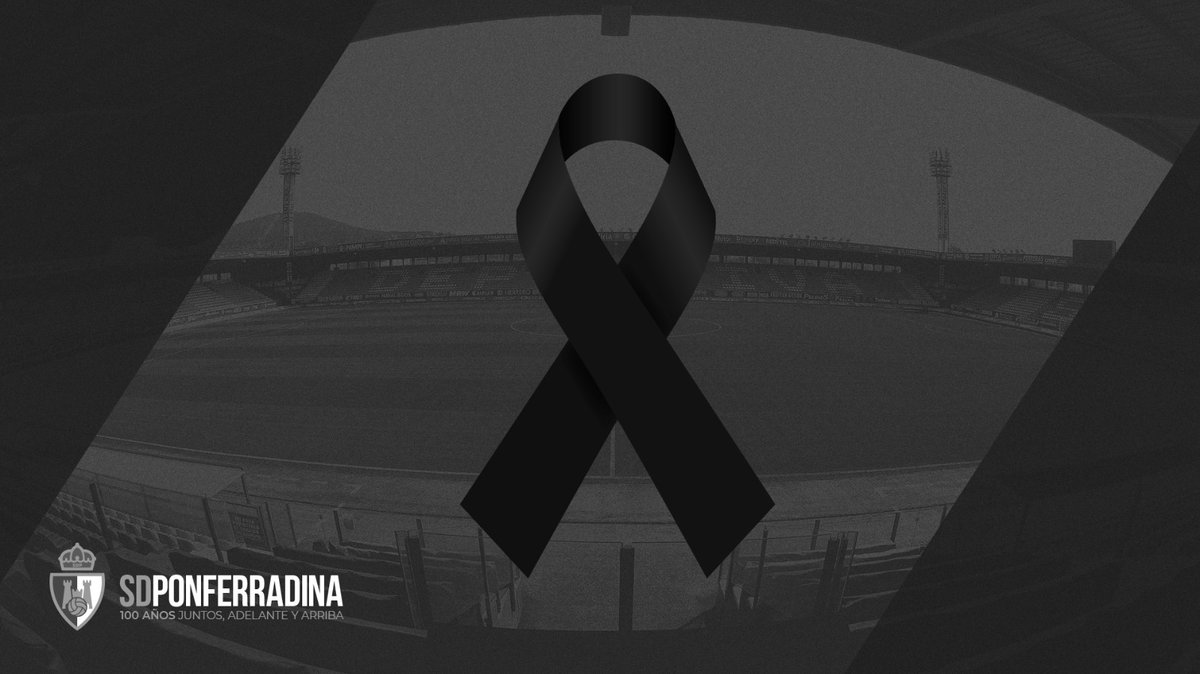 SDP_1922's tweet photo. La SD Ponferradina expresa sus condolencias por el fallecimiento de Borja Ferrer, jugador blanquiazul durante la temporada 03/04. Compartimos el dolor de sus familiares y amigos y les enviamos nuestro abrazo. DEP. https://t.co/DoaSkghyMF