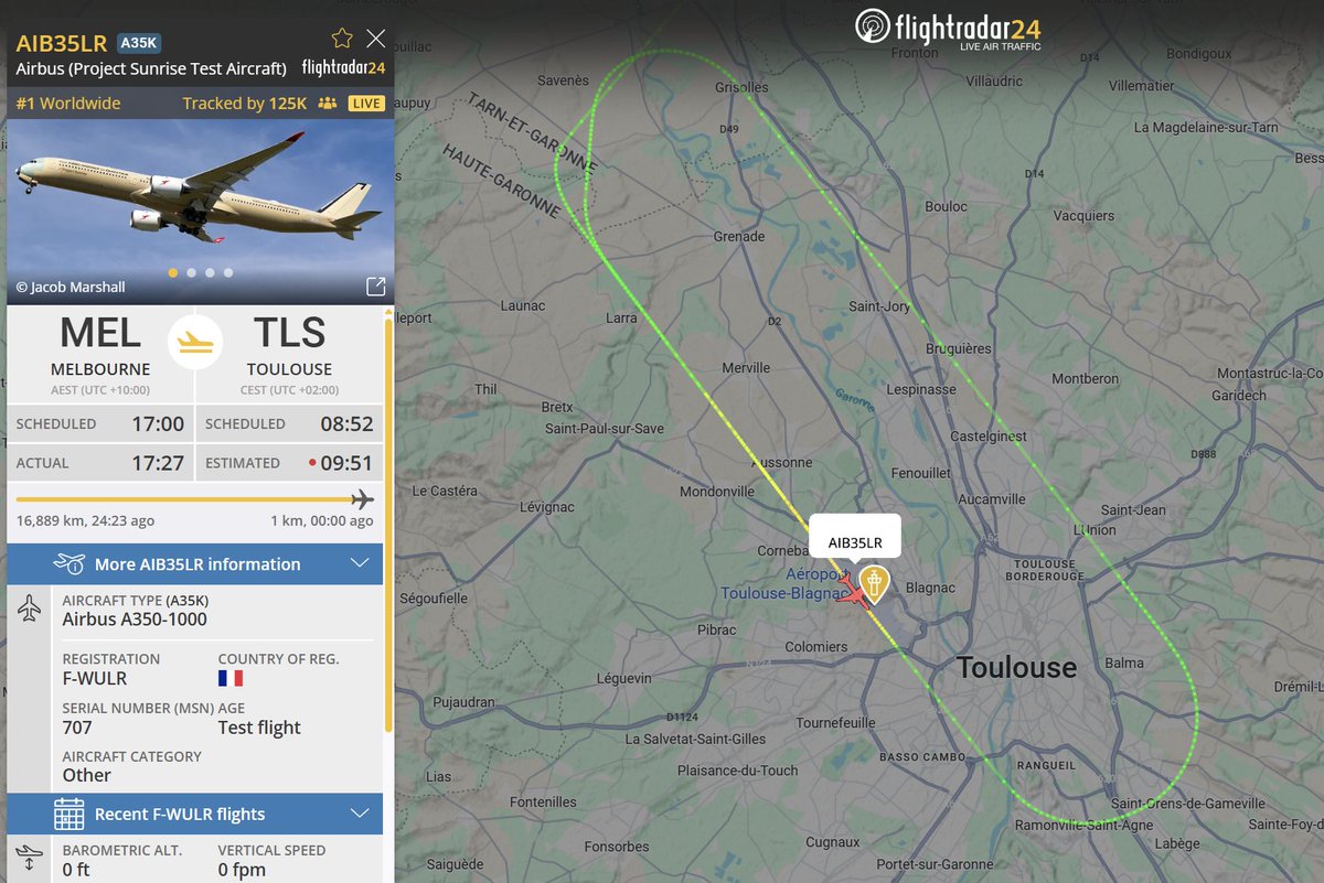 Flightradar24 tweet media