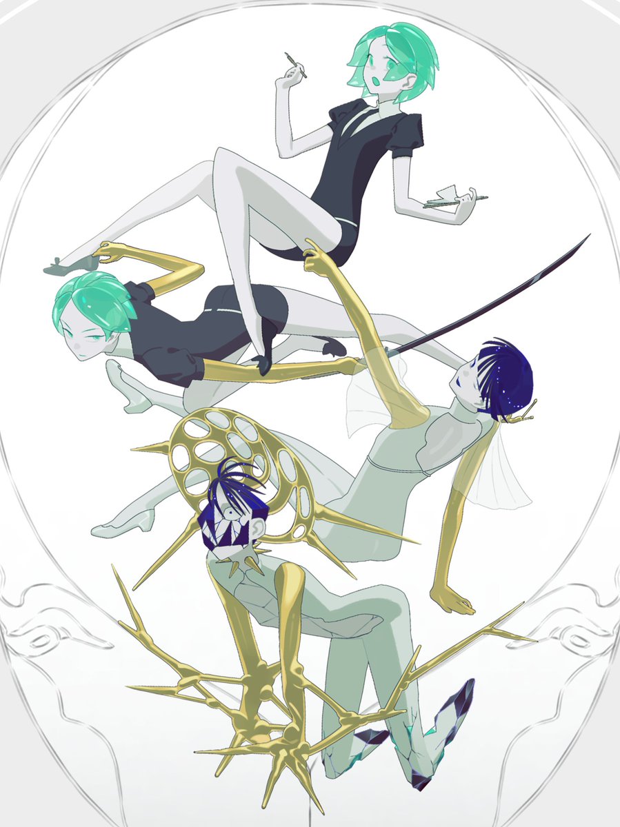 ningmwo18081's tweet photo. #宝石の国 https://t.co/XxPld1uq1c