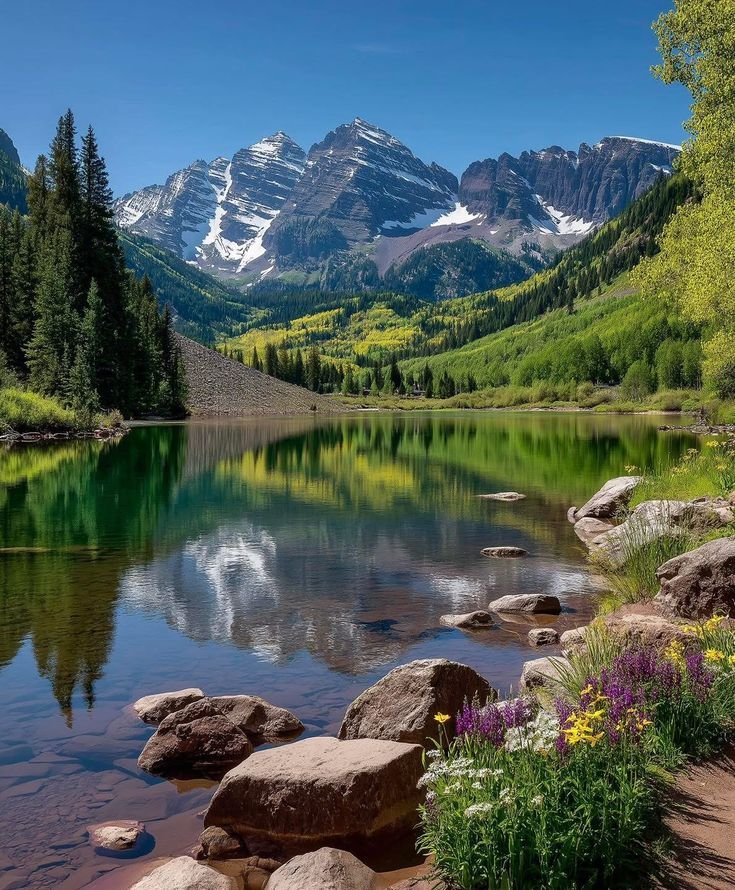 ab_cd_1235's tweet photo. Maroon Bells, Colorado State 🇺🇸 https://t.co/c8pEweBLo8