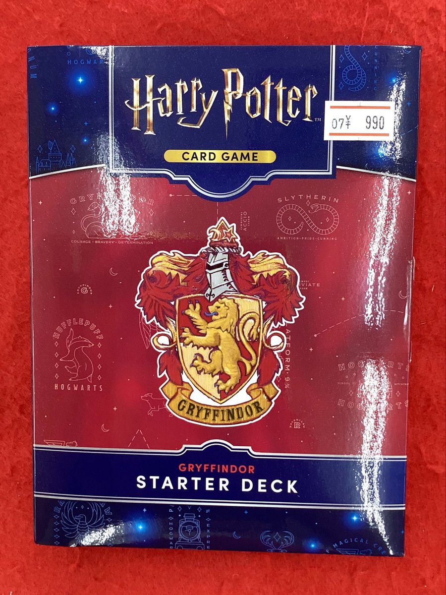 m*7様 【最新弾】ハリーポッター/スタートデッキ6個 ◤ ◥|| #ハリポタ 商品再入荷しました‼️ ||◣ ◢|| #スタートデッキ