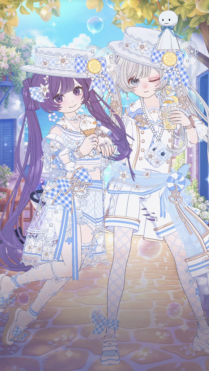 Pigg_Katyu's tweet photo. 💜💙 https://t.co/PKrWqLWmIK