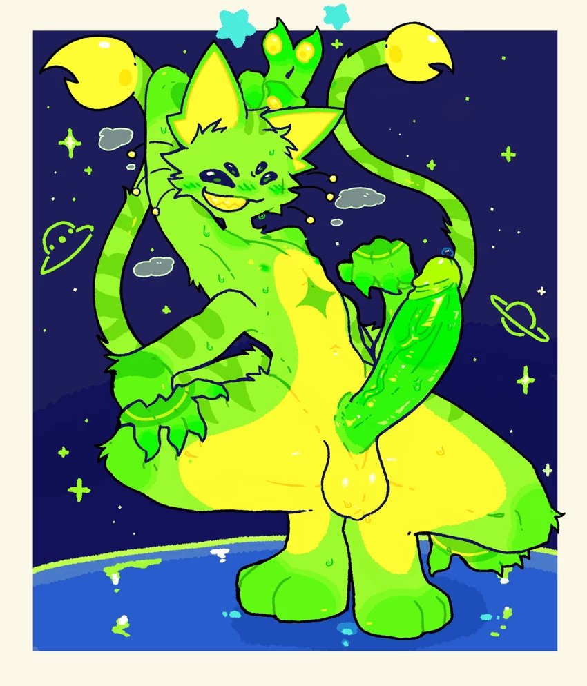spacenarp's tweet photo. "Howdy Earthlings!~ 👽 
You can call me Ziggy.. or don't! I don't care bleh!"

💚 Silly Alien Cat
💚 Gay
💚 Complete Freak
💚DM's Always Open https://t.co/wYZbRPaMYm