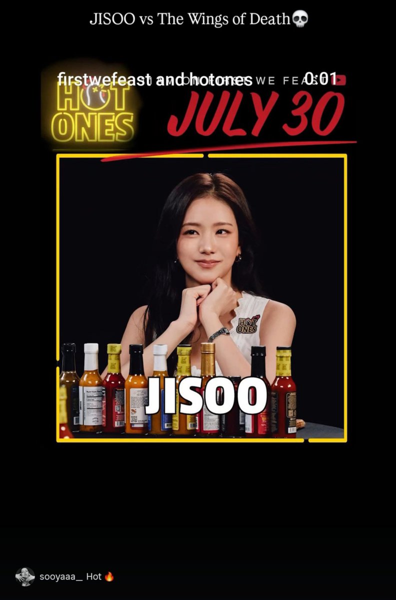 ForeverKimJisoo's tweet photo. 072826 JISOO Instagram update.

"Hot🔥" https://t.co/BbDjw4pMuI