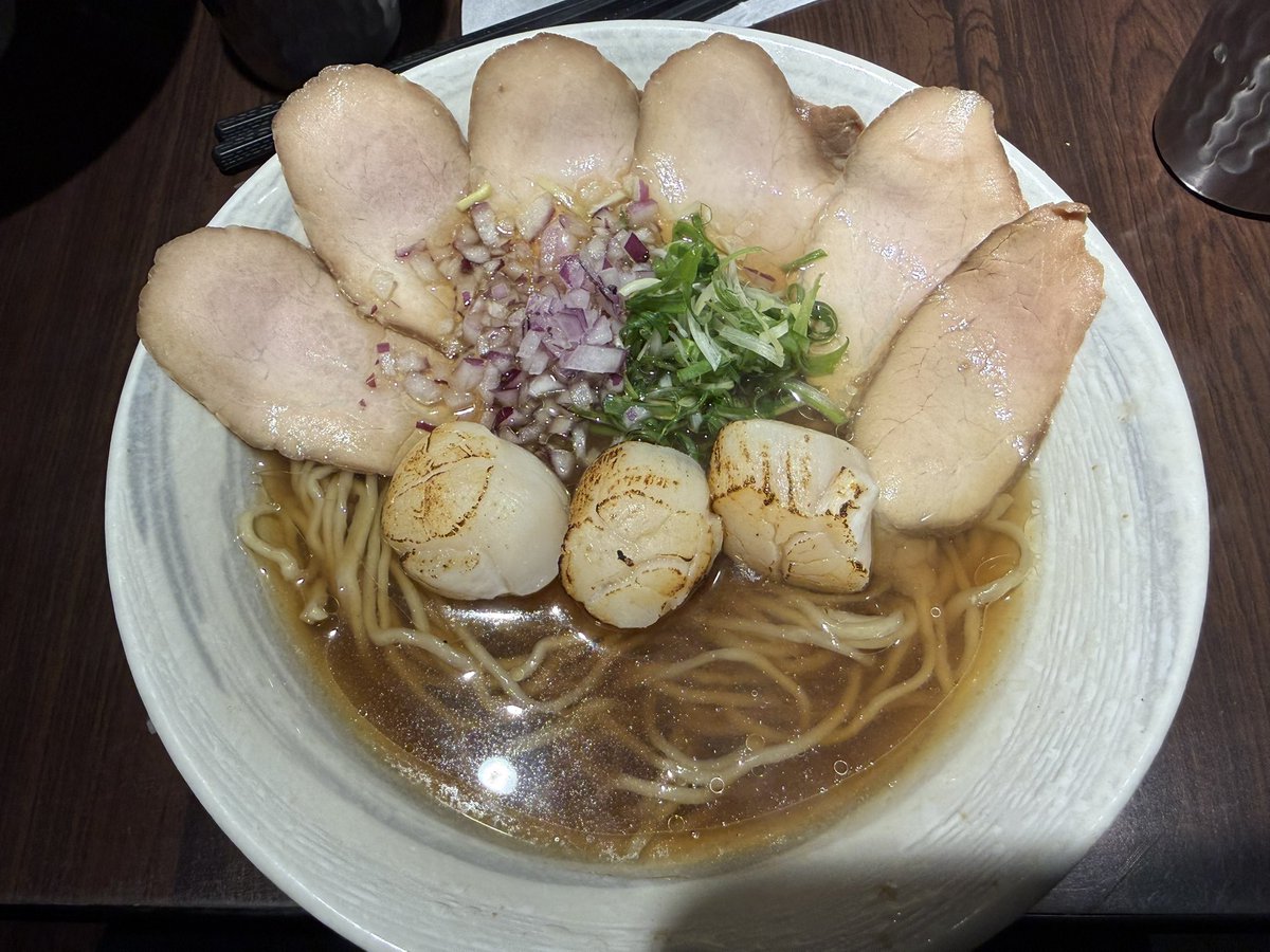 LilacMio6's tweet photo. ホタテ醤油ラ https://t.co/cZwJptDCGe