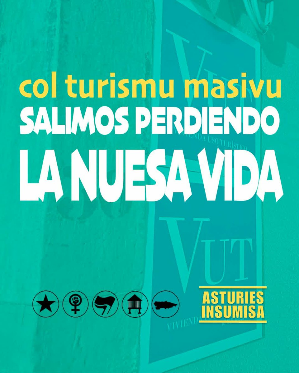 Asturies_insu's tweet photo. PONER FRENU A LA TURISTIFICACIÓN

Canal de Telegram: https://t.co/H0mcv1U2r0 https://t.co/c8wTD5yEdi